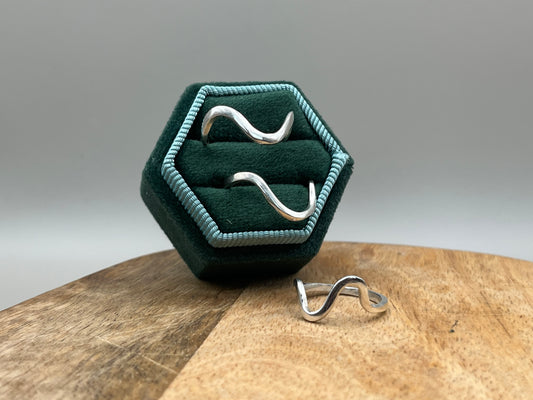 Path Sterling Silver Ring